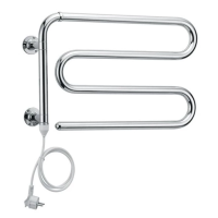 Полотенцесушитель электрический Margaroli Arcobaleno 610 хром