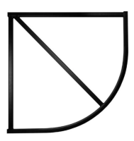 Каркас для душевого поддона Ravak Elipso R 90x90 GR00002074