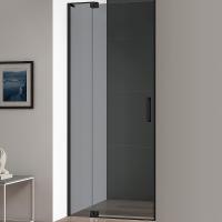 Душевая дверь Cezares Slider 80 SLIDER-B-1-70/80-GRIGIO-NERO профиль Черный матовый стекло серое