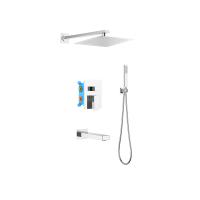 Душевой комплект AQUATEK Либра AQ1673CR, встраиваемый, рычажное управление, латунь