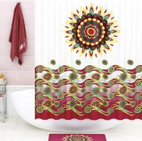 Штора для ванной WasserKraft Isen SC-40101