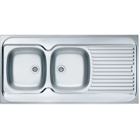 Кухонная мойка Alveus Classic 100 NAT Хром 1009084