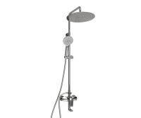 Душевой комплект WasserKRAFT, A166.116.127.087, вертикальный монтаж, хром