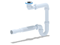 Сифон для раковины Aquaton 1A276005XX000 белый