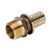 Муфта VARMEGA Slide-fit переходная (переходник) НР, 20х3/4quot;, аксиальная, латунь, VM51214