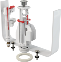 Механизм смыва для бачка AlcaPlast SA08ASK 1/2" CHROM