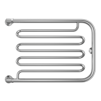 Полотенцесушитель водяной Terminus Фокстрот-лиана 500x700