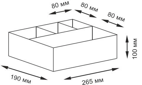 Плетеная корзина WasserKraft Neime WB-190-M