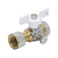 Кран д/ман лат 1124 Standard G1/2"-G1/4" Ру40 м/нак/г Aquasfera 1124-01 .