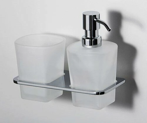 Держатель стакана и дозатора WasserKraft Leine K-5089