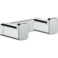 Двойной крючок Hansgrohe AddStoris 41755000 Хром