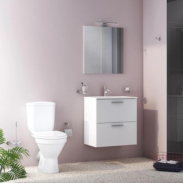 Напольный унитаз Norm Blanc 9837B099-7201 с бачком и микролифтом