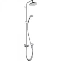 Душевая система Hansgrohe Croma Showerpipe Reno 27224000 без смесителя Хром