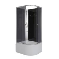 Душ.каб. Niagara Eco E90/80/40L/TN/BK (900х800х1950) 4 места