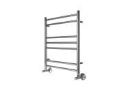 Полотенцесушитель водяной Aquatek (Акватек) Либерти П7 500х600 мм, подключение нижнее/диагональное, сверхпрочная пищевая нержавеющая сталь AISI 304L, гарантия 10 лет