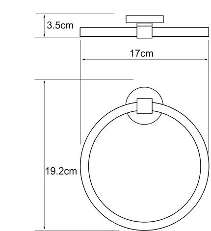 Держатель полотенец WasserKraft Rhein K-6260