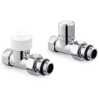 Набор термостатический для радиатора прямой Royal Thermo Design 1/2quot;М30х1,5 (Хром)
