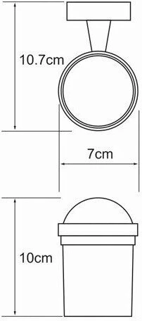 Стакан WasserKraft Isen K-4028
