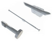 Карниз для ванной WasserKraft Dinkel SC-461120