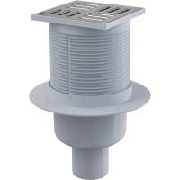 Душевой трап Alcaplast APV32 с решеткой Хром