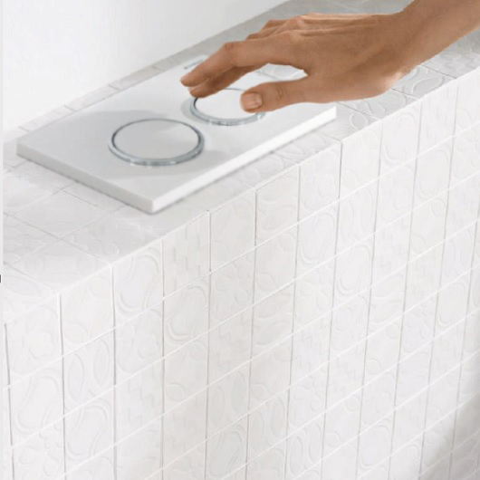 Клавиша смыва Geberit Omega 20 115.085.KJ.1 Белая