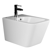 CN3008 Подвесное биде METRIC, 1 отверстие под смеситель, с крепежом для скрытого монтажа