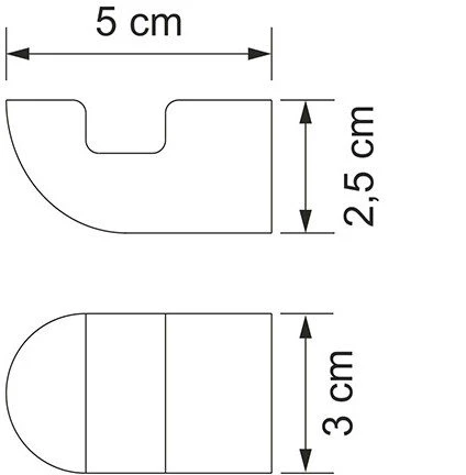 Крючок WasserKraft Kammel K-8323