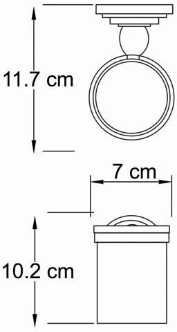 Стакан WasserKraft Isar K-7328