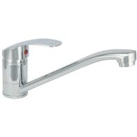 JUGUNI Для кухни одноручный, карт. 40 мм, длинный излив 25 см, гайка. Арт. 0402.708