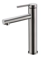 Смеситель BelBagno ETNA ETN-LMC-IN, для накладной раковины, нержавеющая сталь