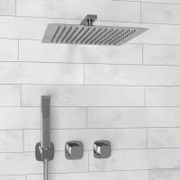 A8651.312.090.118.326.087.103 Встраиваемый комплект для душа с верхней душевой насадкой и лейкой