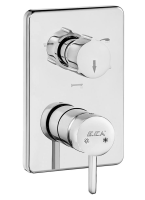 Смеситель для ванны E.C.A. Purity 102167302HEX-K