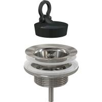 Донный клапан для умывальника 5/4" AlcaPlast A439 цельнометаллический