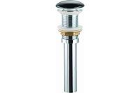 Донный клапан Art&Max AM-201BV-MB чёрный матовый