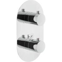 Термостат для ванны "Nobili Live", вертикальный/горизонтальный монтаж, 20 см