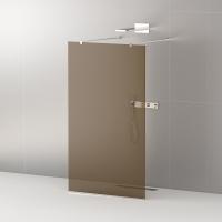 Душевая перегородка CEZARES LIBERTA-L-2-80-120-BR-Cr