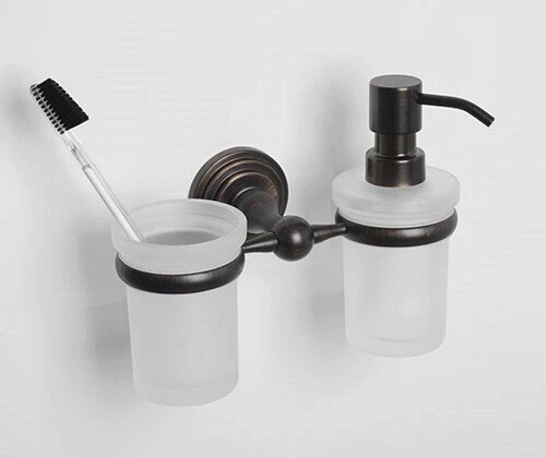 Держатель стакана и дозатора WasserKraft Isar K-7389