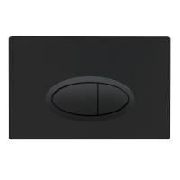 Кнопка смыва BB054NERO, чёрная матовая