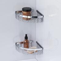 A7452200 Sense L Корзина для душа угловая двухъярусная, хром