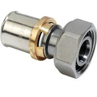 Муфта-пресс Giacomini латунь накидная гайка 16x3/4quot;