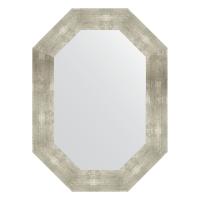Зеркало настенное Polygon EVOFORM в багетной раме алюминий, 56х76 см, BY 7197