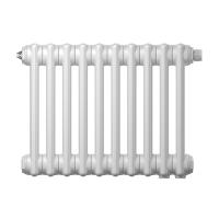 Радиатор труб. Zehnder Charleston 2050, 08 сек.1/2 ниж.подк. RAL9016 (кроншт.в компл)