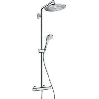 Душевая система Hansgrohe Croma Select, вертикальный монтаж, хром