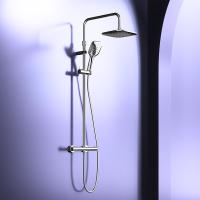 DX218092000 Option, душевая система с ТМС для душа: верхний душ 230*230мм, ручной душ 120мм, 3 режим