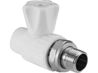 Кран шаровой для радиатора прямой 20 х 1/2quot; (60/10) VALFEX