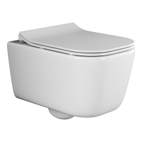 CN3005 Подвесной унитаз NEW DAY Rimless, с крепежом, с сиденьем-крышкой с микролифтом
