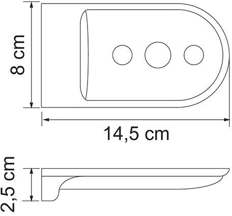 Мыльница WasserKraft Kammel K-8369