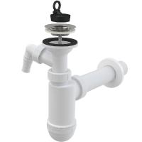 Сифон для раковины Alcaplast A41P Хром
