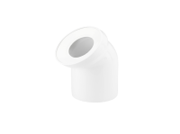 Отвод REHAU RAUPIANO PLUS 110 45гр. для присоединения выпуска унитаза