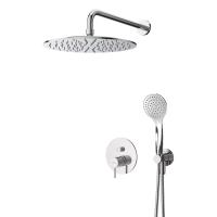 Душевой комплект CEZARES Leaf-DSIP-30-L-01, хром, встраиваемый, экономичный режим